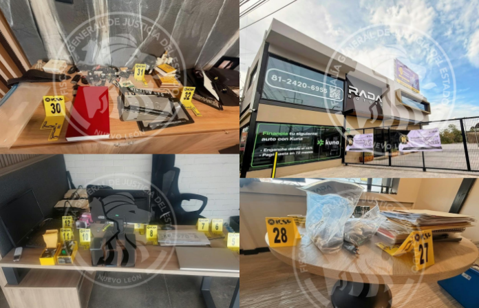 Catean RADA MOTORS en Monterrey por investigación de presunto fraude