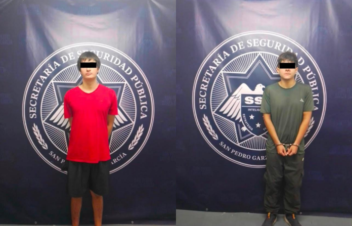 Detienen a dos hombres con presunta droga en San Pedro