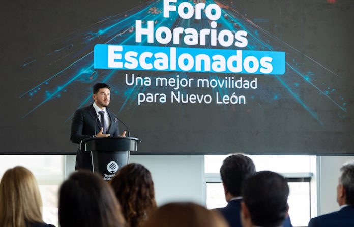 Samuel García impulsa horarios escalonados para disminuir las horas pico