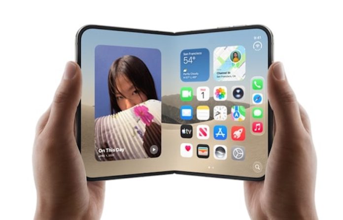 Video: Apple rompe con su historia y presenta el iPhone Duo, su primer iPhone plegable