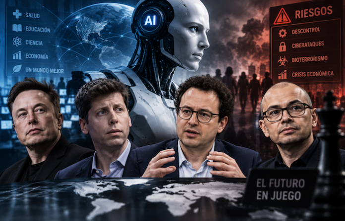 Inteligencia artificial: sus propios creadores piden frenar una carrera que ya preocupa a Musk, Altman, Amodei y Hassabis