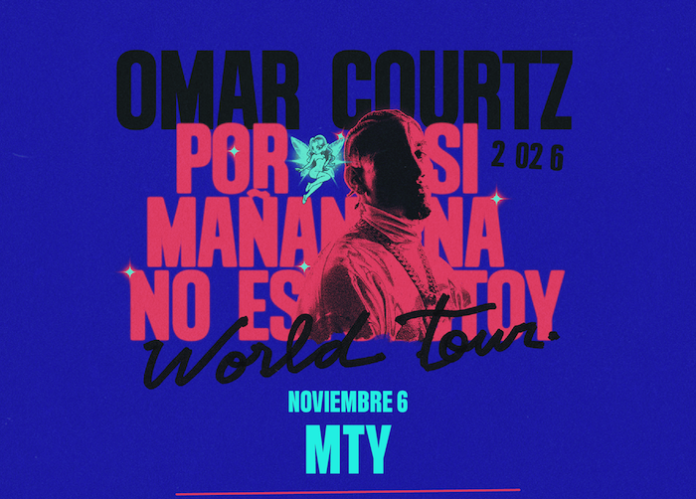 Omar Courtz llegará a Monterrey con su “Por Si Mañana No Estoy Tour”