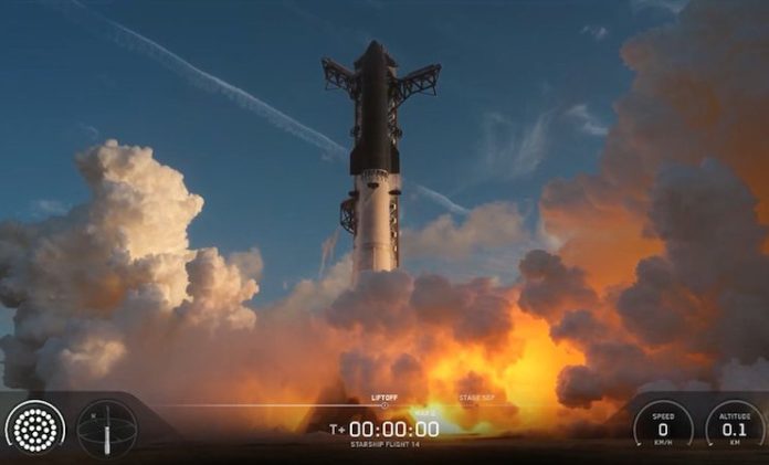 Nave Starship explota al amerizar tras exitoso primer vuelo orbital