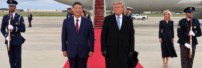 Video: El presidente chino llega a EU en una visita de Estado, según medios