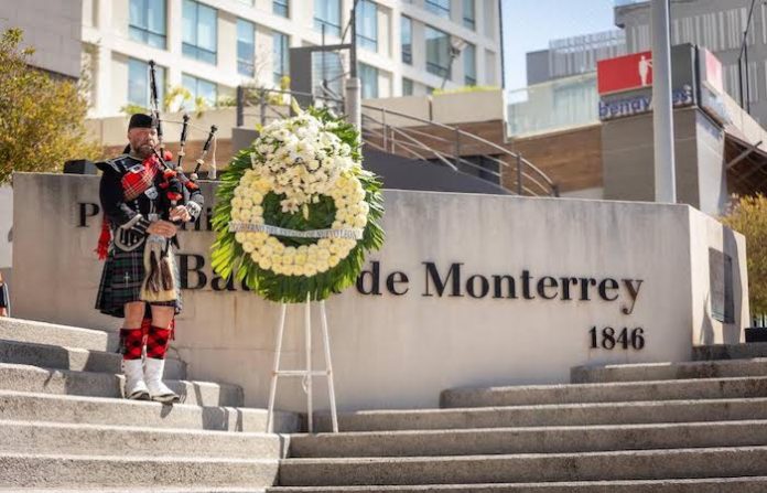 Samuel García encabeza ceremonia por los 180 años de la Batalla de Monterrey