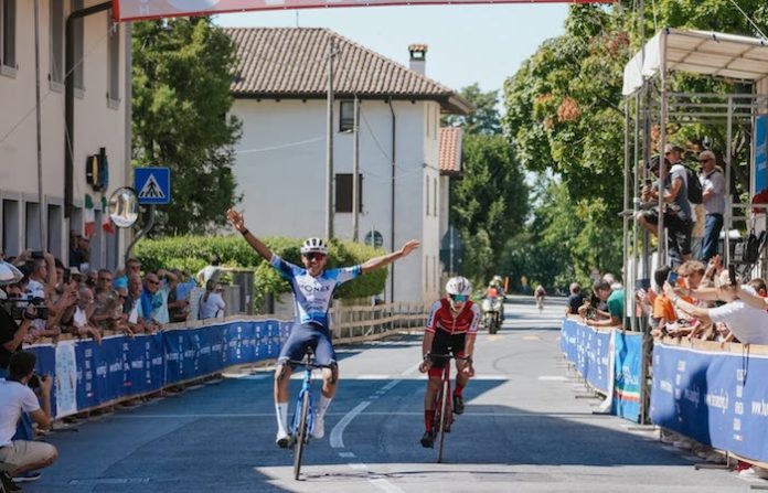 Ciclismo mexicano brilla en Italia: Braulio Álvarez gana y Sofía Rangel sube al podio