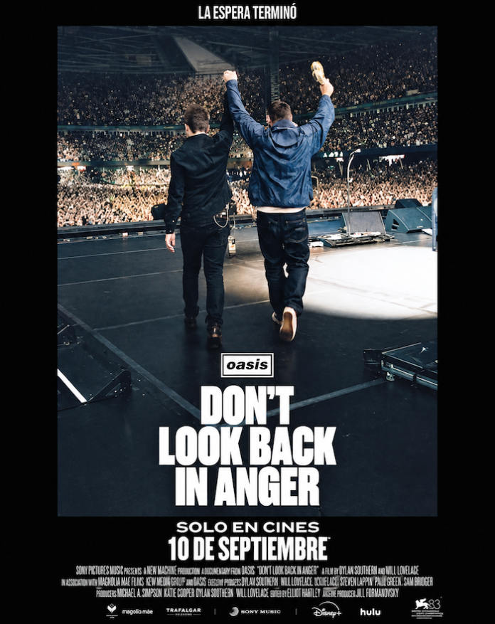 Oasis vuelve a la pantalla: “Don’t Look Back in Anger” revive la gira que reunió a los Gallagher