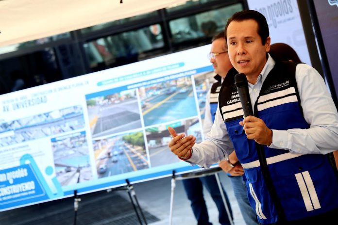 San Nicolás entrega nuevo drenaje pluvial para reducir inundaciones en avenida Universidad