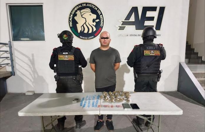Detienen en Apodaca a presunto generador de violencia investigado por robos en carretera