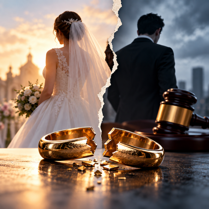 Disminuyen los matrimonios en México y más del 30 % terminan en divorcios