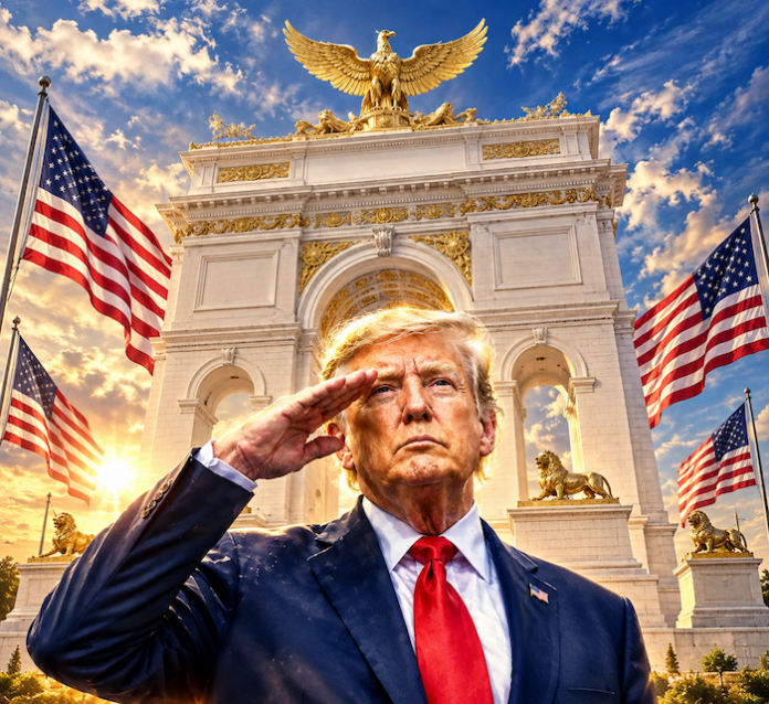 Trump anuncia que el futuro arco de triunfo en Washington será una instalación militar