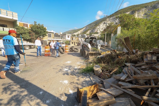 Marcelo Segovia encabeza limpieza en Tierra y Libertad; retiran más de 30 toneladas de basura