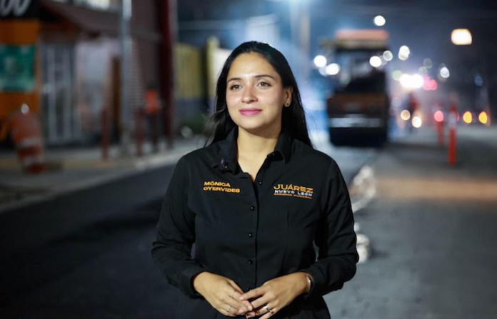 Mónica Oyervides rehabilita casi un kilómetro de la avenida Monte Kristal en beneficio de 60 mil habitantes