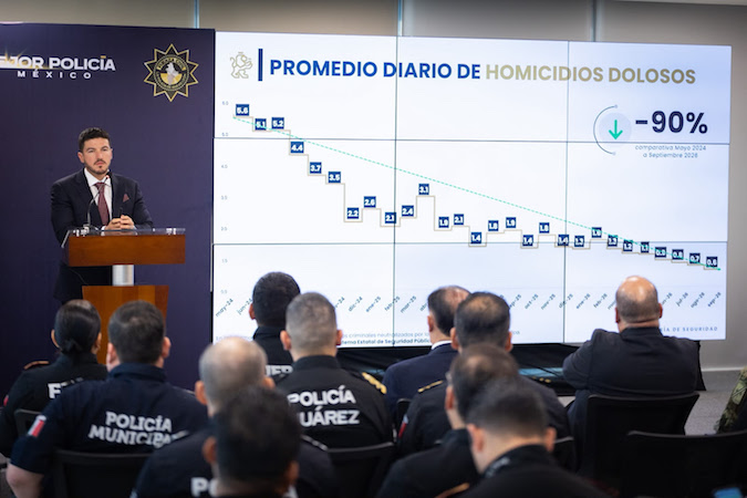Samuel García informa reducción de delitos y nuevas acciones de seguridad