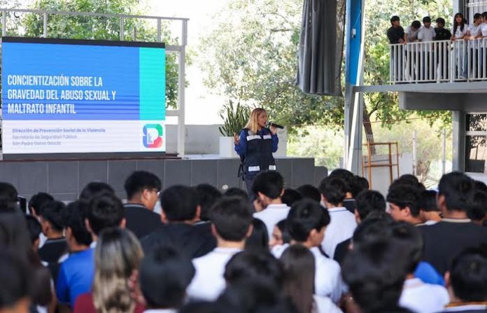 San Pedro lleva a las escuelas acciones para prevenir abuso y maltrato infantil