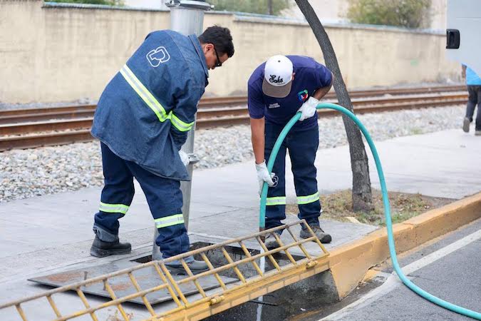 San Pedro refuerza limpieza y desazolve del sistema pluvial ante pronóstico de lluvias