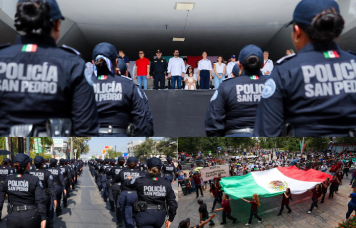 San Pedro celebra la Independencia con desfile que reúne a más de 6 mil personas