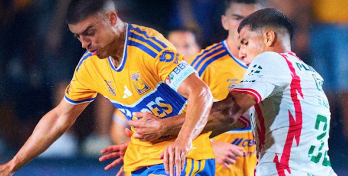 Tigres rescata el empate ante Necaxa, pero se aleja de la zona de Liguilla
