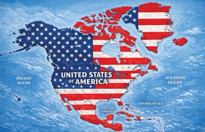 Trump vuelve a provocar a México: publica mapa que coloca al país bajo la bandera de EU en pleno mes patrio