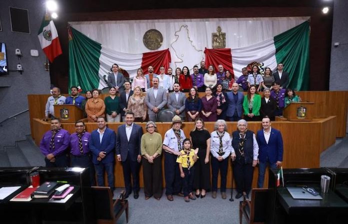 Congreso de Nuevo León reconoce 100 años del movimiento Scout en México