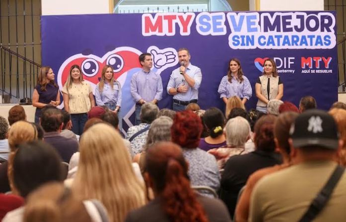 Más de 500 personas recuperan la vista con cirugías gratuitas de cataratas en Monterrey