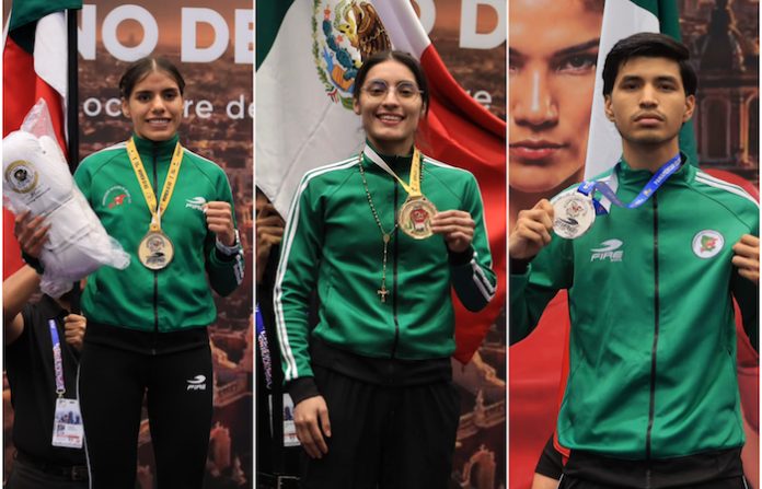 México conquista dos oros y una plata en el Panamericano de Boxeo Puebla 2026