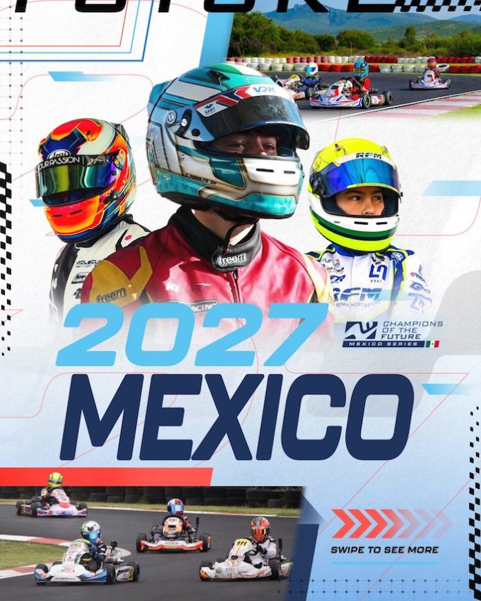 Champions of the Future llegará a México en 2027 para impulsar a nuevos talentos del kartismo