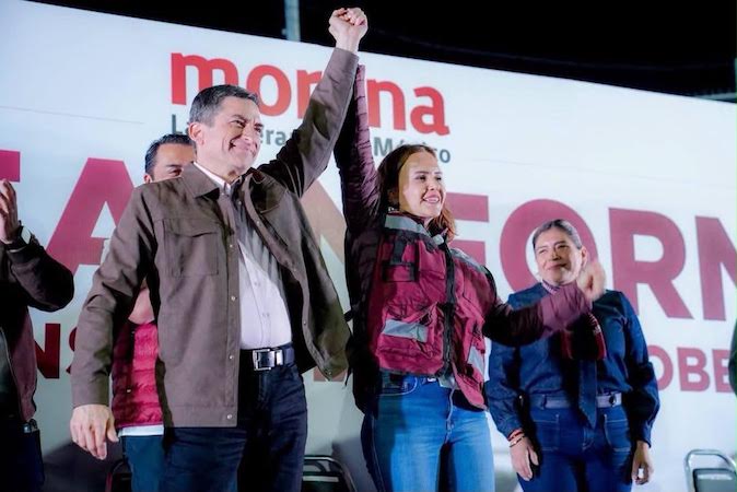 Clara Luz Flores llama a cerrar filas en Morena y sumar apoyo rumbo a 2027 en Nuevo León