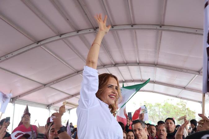 Clara Luz Flores lanza mensaje rumbo a 2027: “Estoy lista para hacer historia en Nuevo León”