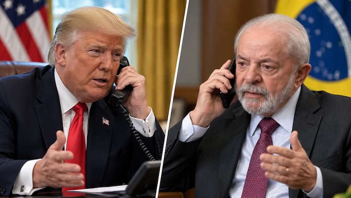 Trump afirma que Lula le pidió no tomar partido en las elecciones de Brasil
