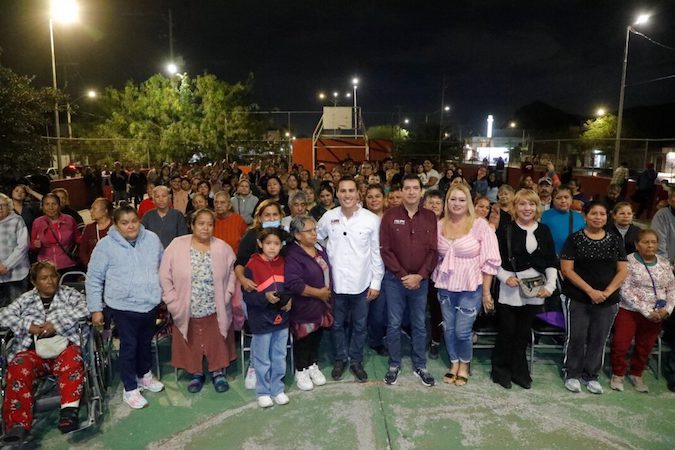 Felipe Canales y Luis Garza encabezan asamblea de Morena en Escobedo rumbo a 2027