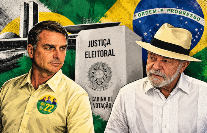 Flávio Bolsonaro y Lula se disputarán la presidencia de Brasil en un balotaje