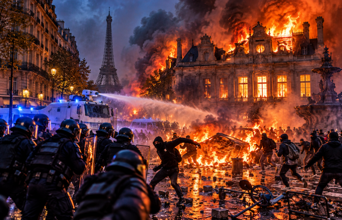 Macron afirma haber exigido al Gobierno que tome medidas contra los disturbios callejeros