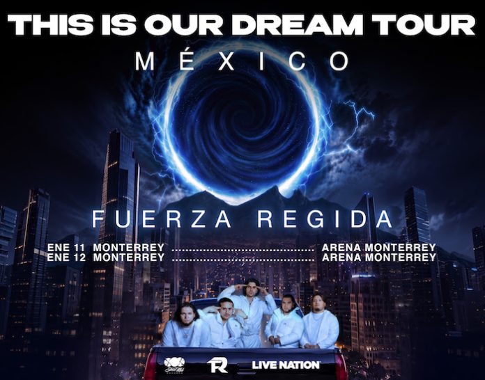 Fuerza Regida ofrecerá dos conciertos en Monterrey en enero de 2027