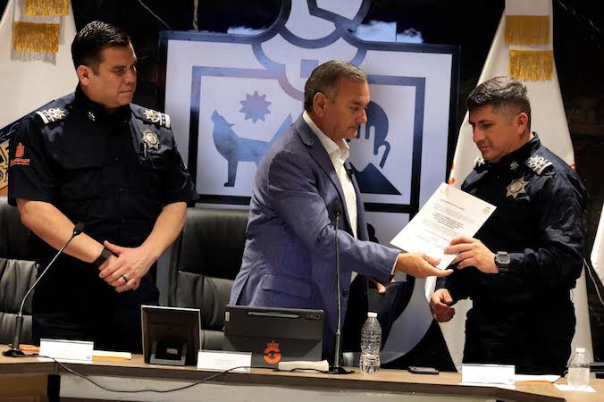 Héctor García nombra a Juan Heriberto Morales Gutiérrez como nuevo director de Policía de Guadalupe