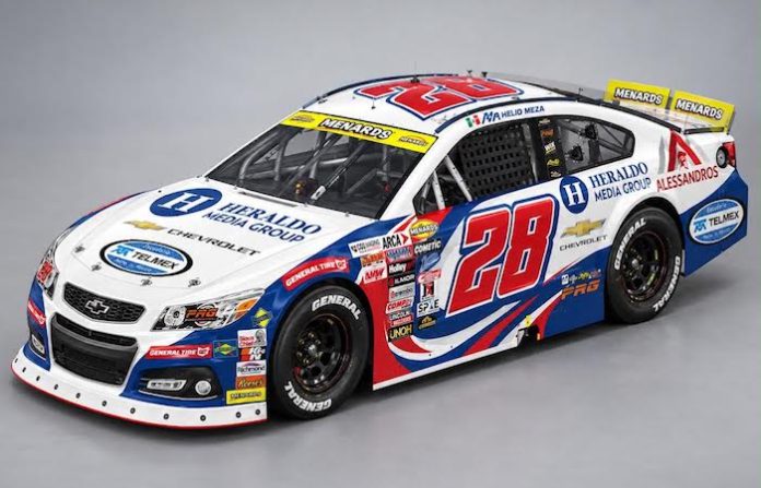 Helio Meza debuta en ARCA Menards Series en Las Vegas con Escudería Telmex