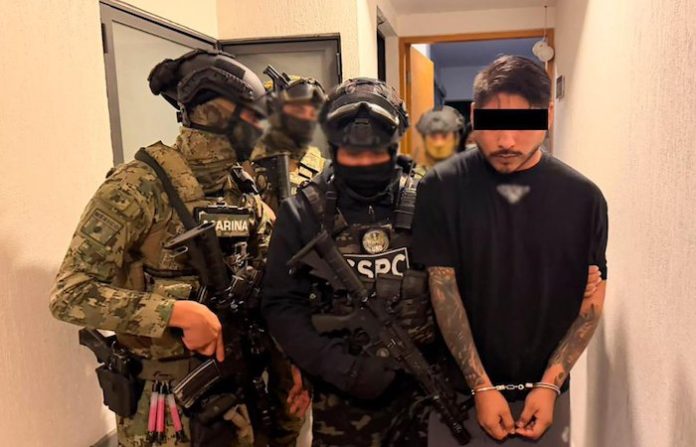 Capturan a presunto líder de Los Cromos, grupo criminal vinculado al CJNG