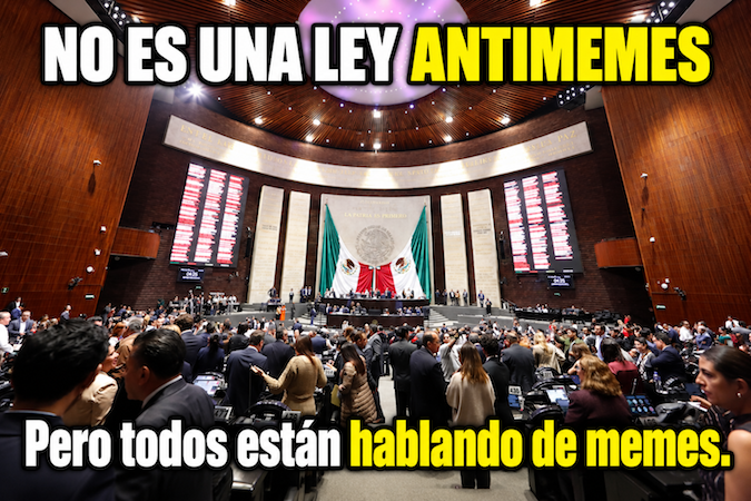 Morena y aliados avalan reforma al Derecho de Autor; oposición la llama “Ley Antimemes”