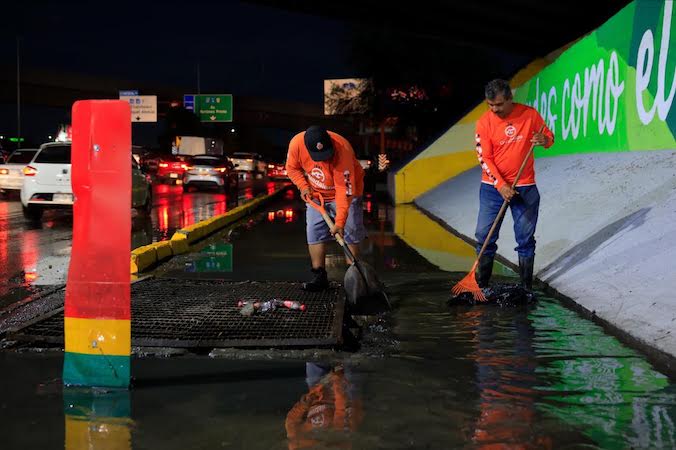 Mantiene Guadalupe operativo de limpieza tras lluvias; retiran 150 toneladas de residuos