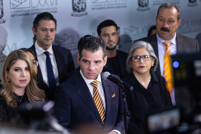 Miguel Ángel Flores destaca avances en seguridad, movilidad y obras; Metro, entre los pendientes de NL