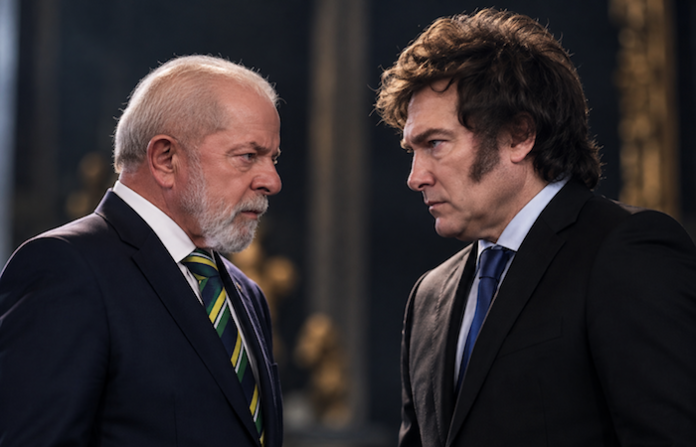 Presidente de Argentina tilda de “ladrón” a su homólogo de Brasil