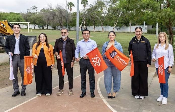 Félix Arratia y Mónica Oyervides impulsan nuevas canchas y espacios deportivos en Juárez