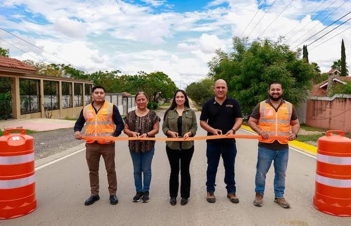 Mónica Oyervides entrega avenida Montebello y mejora la movilidad de más de 40 mil habitantes de Juárez