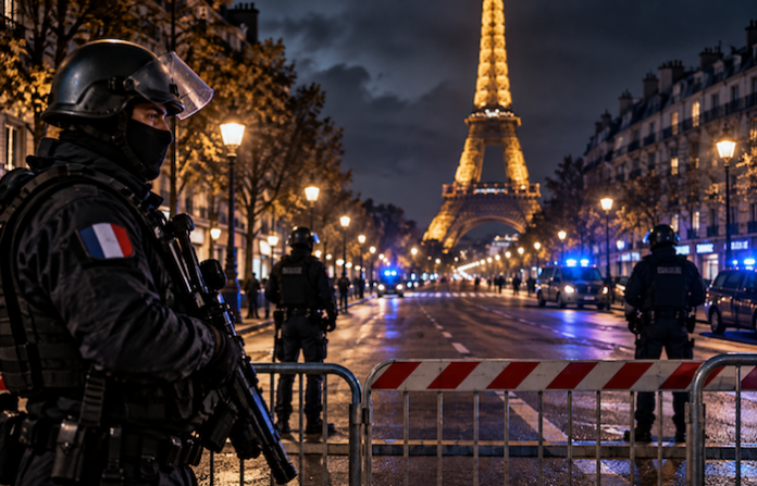 Imponen por tercera noche consecutiva el toque de queda en París