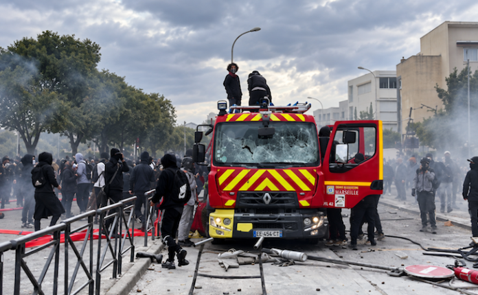 Más de 5.000 detenidos en Francia durante protestas de estudiantes