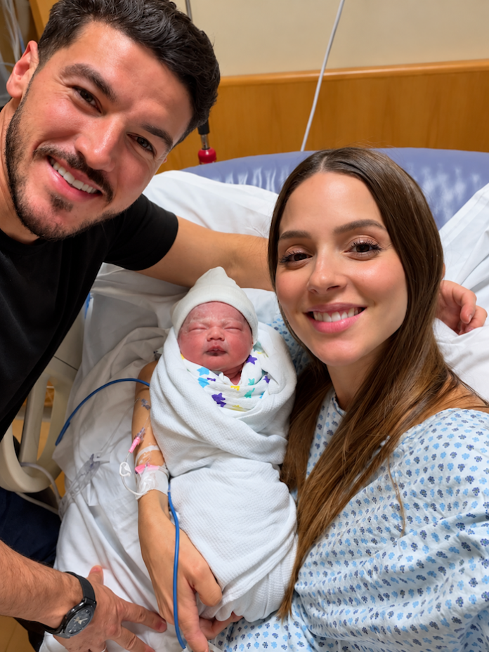 Samuel García y Mariana Rodríguez anuncian el nacimiento de su tercera hija, Raquel
