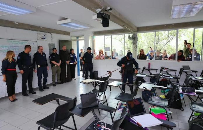 Refuerza San Pedro prevención con Operativo Escuela Segura