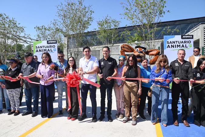 Apodaca inaugura Santuario de Bienestar Animal con inversión de 13 millones de pesos