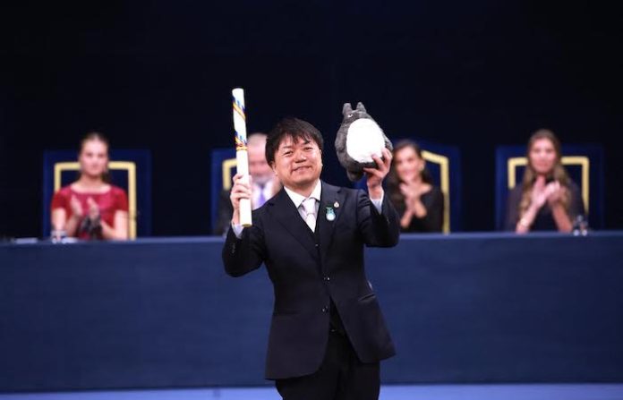 Totoro recibe el Premio Princesa de Asturias en representación de Studio Ghibli