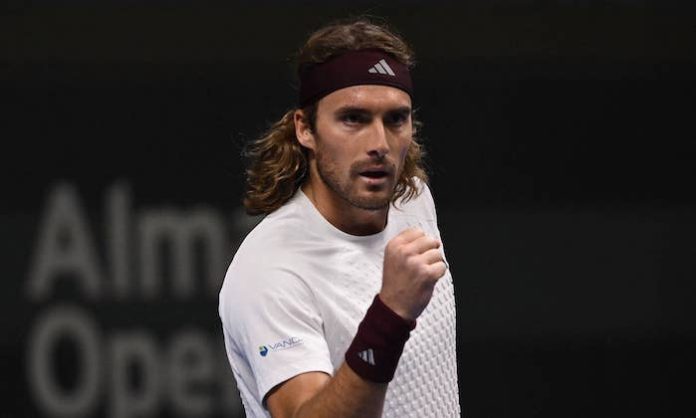 Tsitsipas sufre ante Kovacevic, pero arranca con victoria en el Almaty Open